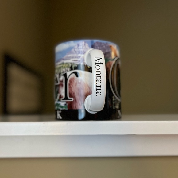 America Ware x Glacier National Park Montana 2017 All Over Print 3D Spellout Mug - Picture 4 of 6